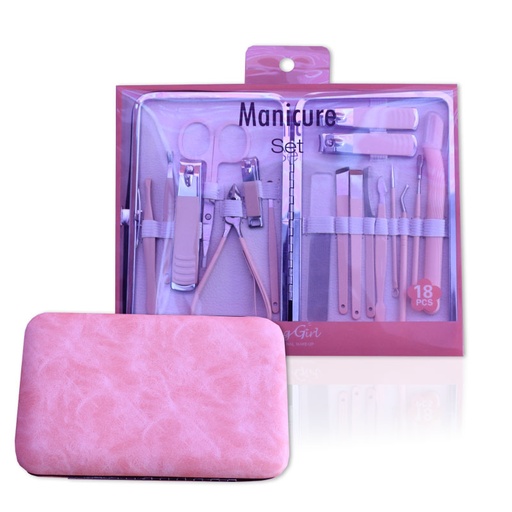 [6372309211512] BLING GIRL PROFESSIONAL MAKE-UP MANICURE SET[R2401P06]