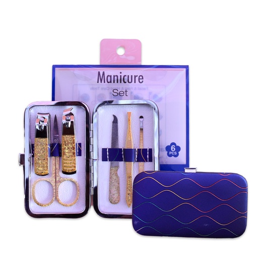 [6372309210720] BLING GIRL PROFESSIONAL MAKE-UP MANICURE SET[R2401P16]