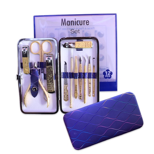 [6372309211451] BLING GIRL PROFESSIONAL MAKE-UP MANICURE SET[R2401P17]