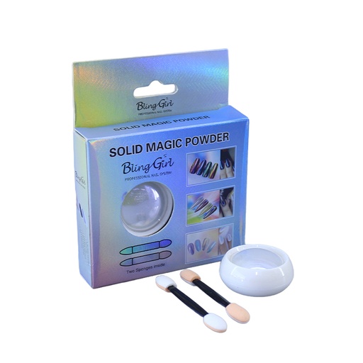 [6312305702812] BLING GIRL SOLID MAGIC POWDER PROFESSIONAL NAIL-SYSTEM [R2402P22]