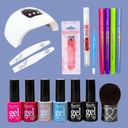 Bling Girl Gelish Set with Lamp [S2404P20]