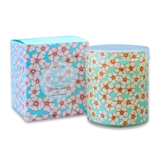 [661706016780] Floral Message Scented Candle [S2404P29]