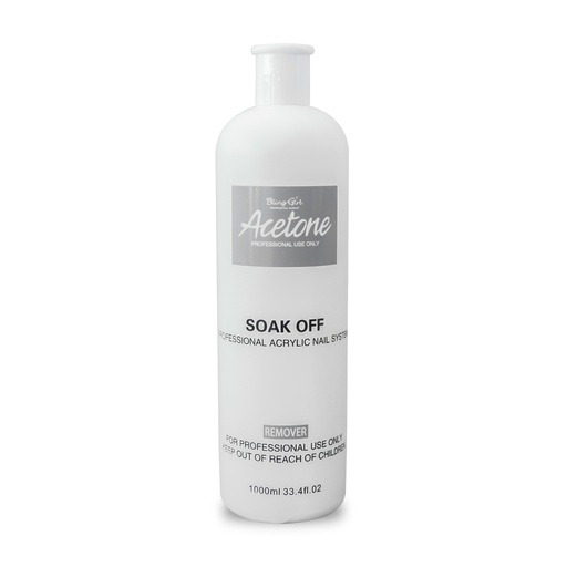 [6321812270707] Bling Girl Pure Acetone 1000ml