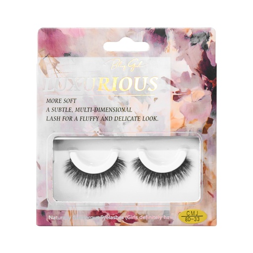 [6612401881252] Luxurious Eyelashes 8D - 33 [S2404P02]