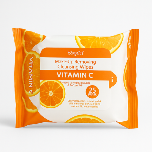[6924371314150] Makeup Remover Wipes Vitamin C 25PCS [S2408P10]